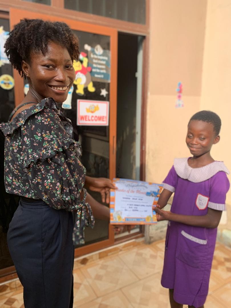 Biney Memorial School students